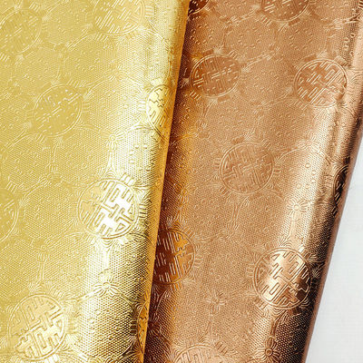 Коробка упаковки Кожа Золотая серия Печатная кожа из ПВХ нетканая