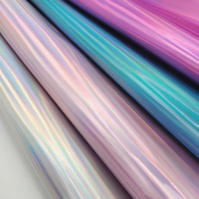 Лазерное зеркало PU кожа и фальшивая кожа водонепроницаемая градиент отражающая серебро