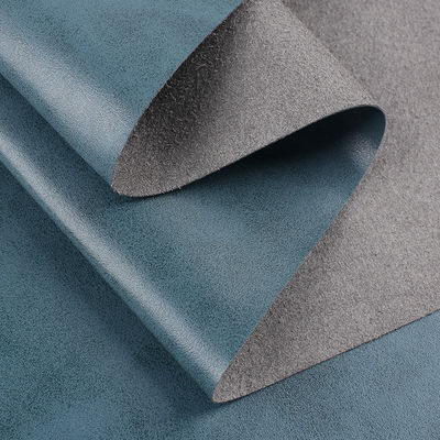 0.7mm PU Retro Микроволокно Кожа для обуви Эко-дружественный Удобный