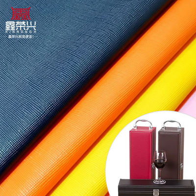 Искусственная синтетическая кожа из ПВХ с поперечным зерном для кошельков, упаковки, чехлов, обуви, блокнотов, кожаной ткани