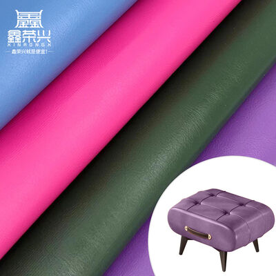Оптовая торговля ПВХ трикотажная ткань R64 образцовая кожа искусственная синтетическая фальшивая кожа ткань для автомобильного дивана декоративное использование