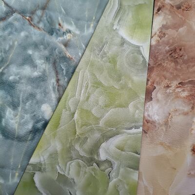 Марморное изделие из фальшивой кожи для мебели, сумок и декоративных применений