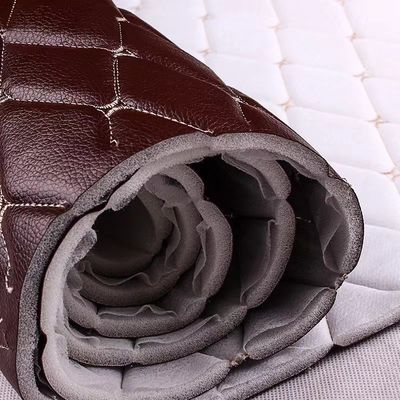 Автомат для ног ПВХ поддельный кожаный материал бриллиантовая вышивка ПВХ губка кожа