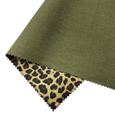 Леопард Print Garment PU Кожа водонепроницаемая толщина 0,6 мм
