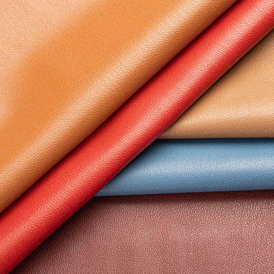 Гладкая одежда PU кожа трикотажная четырехсторонняя эластичная фальшивая кожа