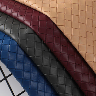Мягкая и прочная рельефная тканеная сумочка из PVC из фальшивой кожи