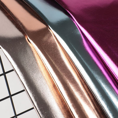 0.5 мм лазерная гравировка PU кожа экологически чистый металл блестящая PU кожа