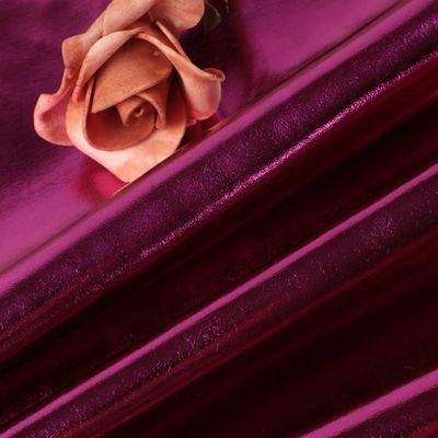 0.5 мм лазерная гравировка PU кожа экологически чистый металл блестящая PU кожа