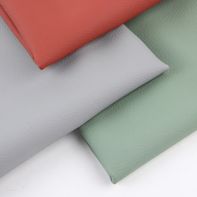 ПВХ фальшивая кожа напольная ткань Личи ПВХ диван кожаная устойчивая к царапинам