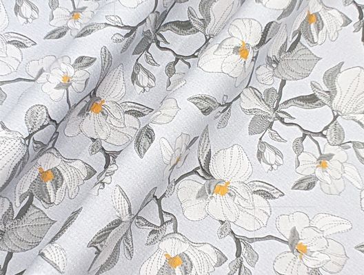 0.8мм Печатная цветочная расчесаная основа ПВХ кожа для сумок, упаковочной коробки, телефонного чехла, декоративных изделий