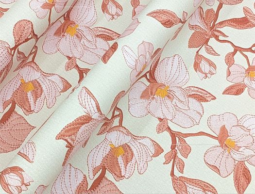 0.8мм Печатная цветочная расчесаная основа ПВХ кожа для сумок, упаковочной коробки, телефонного чехла, декоративных изделий