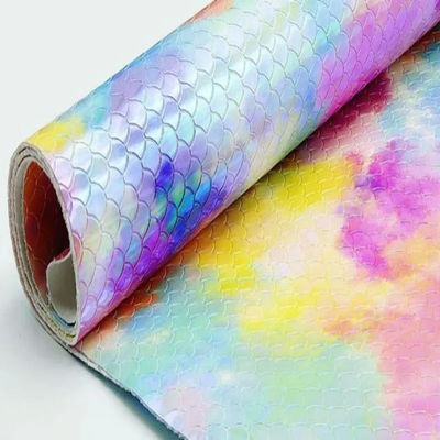 Многофункциональная лазерная гравировка ПУ кожа водонепроницаемая ПУ поддельная кожа красочная