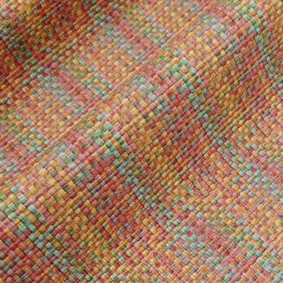 0.8мм ПВХ кожа для сумки рельефная радужная ткань из фальшивой кожи