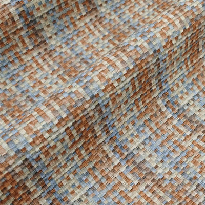 0.8мм ПВХ кожа для сумки рельефная радужная ткань из фальшивой кожи