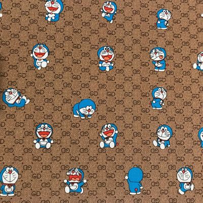 Напечатанный мультфильм GD Letter Jingle Cat PVC фальшивые кожаные сумки телефонный чехол Пакет коробка кожаная ткань