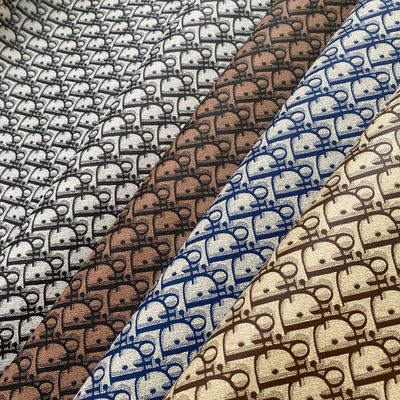 Напечатанные письма ПВХ фальшивые кожаные сумки Сумочка кошелек телефонный чехол Пакет коробка кожаная ткань