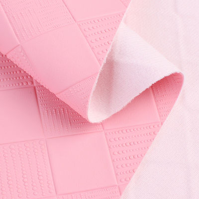 ПВХ кожаная ткань для сумок Красочные большие пластинки ПВХ имитация кожа на заказ