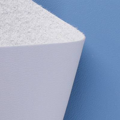 0.8 мм Толщина ПВХ кожа с тонким зерном, расчесываемая тканью, подкрепленная тканью, для мебели