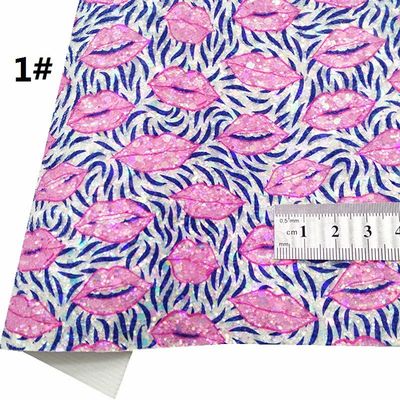 Печатная розовая PU полиуретановая кожа блеск День святого Валентина Любовь форма Гретель