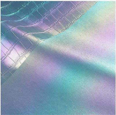 Цветные склонные крокодилы ПВХ фальшивые искусственные кожаные сумки кожаный ткань