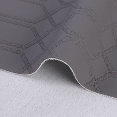 Шестиугольный квадратный пластинный рисунок ПВХ поддельная искусственная кожа