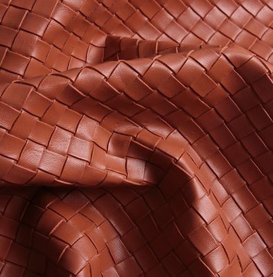 Мягкая и прочная рельефная тканеная сумочка из PVC из фальшивой кожи