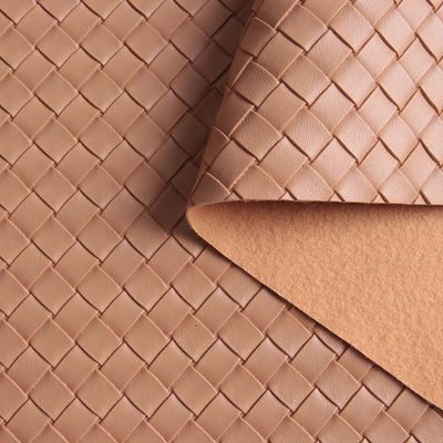 Мягкая и прочная рельефная тканеная сумочка из PVC из фальшивой кожи