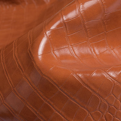 Крокодил Глубокая PVC сумочка Декоративные ювелирные изделия Коробка упаковки PVC поддельная кожаная ткань