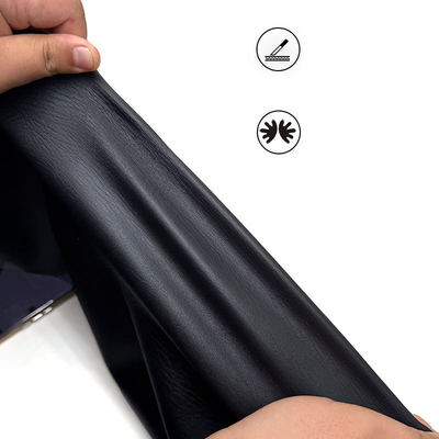 Рельефная кожа из синтетической ПВХ с четырехсторонним растяжением Автомобильные фальшивые кожевенные материалы для мотоциклов Мотоциклы