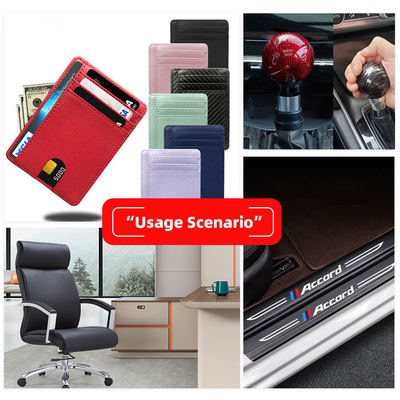 Яркий цвет Фальшивое углеродное волокно Зерно Синтетическая кожа ПВХ Искусственная кожа Обувь Подушка Автомобиль Интерьер Декоративная ткань