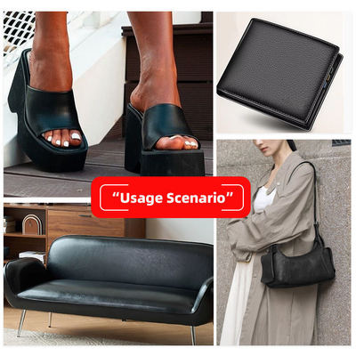 Оптовая торговля двойной щеткой ПВХ различные рельефные узоры искусственная синтетическая кожа для сумок диван поддельные кожаные материалы