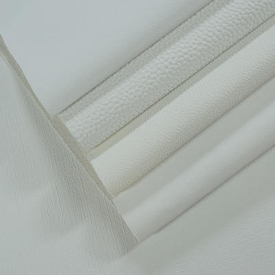 ПВХ белая тисненая синтетическая искусственная кожа для сумки, блокнота, чехла для телефона, коврика для стола, искусственная кожа