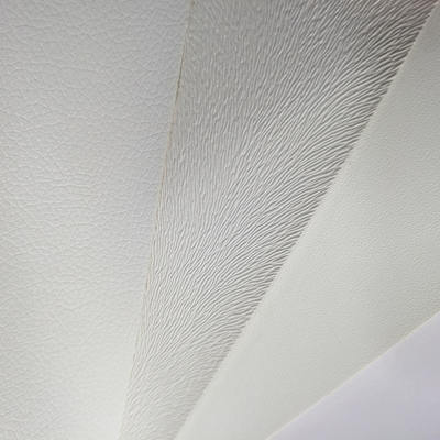 ПВХ белая тисненая синтетическая искусственная кожа для сумки, блокнота, чехла для телефона, коврика для стола, искусственная кожа