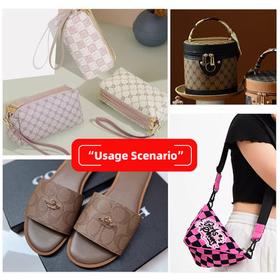 Печатная искусственная кожа из ПВХ толщиной 0,8 мм для сумок и кошельков