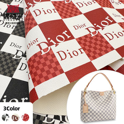 Печатная искусственная кожа из ПВХ толщиной 0,8 мм для сумок и кошельков