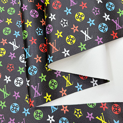 Водонепроницаемая печатная PVC фальшивая кожа для сумок и ремесел