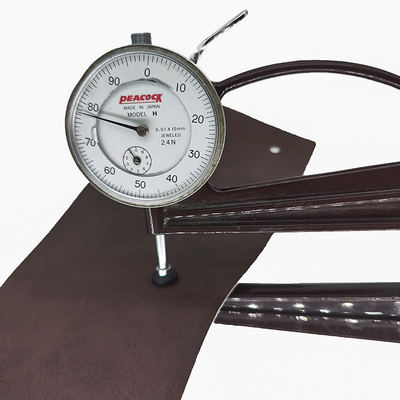 PVC Crazy Horse Oil Wax Фальшивая кожа для мебели шириной 54 дюйма