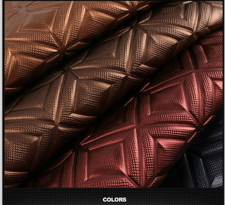 Синтетическая кожа с зернистым рисунком из ПВХ для автомобильных сидений и мебели