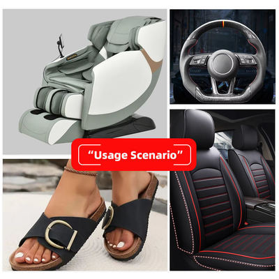 ПВХ кожа для автомобильных сидений покрытие устойчивая к абразии водонепроницаемая 0,8 мм