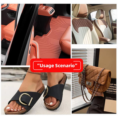 ПВХ Ромбовидная перфорация Тисненый стиль Искусственная синтетическая кожа для автомобильных сидений, диванов, декоративных сумок, искусственная кожа