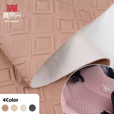 Искусственная синтетическая кожа ПВХ с тиснением в виде ромбов для автомобильных сидений, диванов, декоративных сумок, искусственная кожа