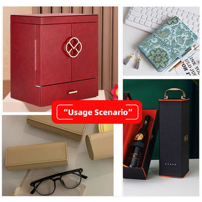 ПВХ цветочный рисунок искусственная синтетическая кожа кошелек коробка обувь Ntoebook поддельная кожаная ткань