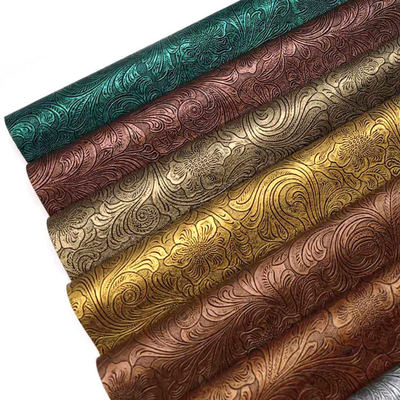 ПВХ цветочный рисунок искусственная синтетическая кожа кошелек коробка обувь Ntoebook поддельная кожаная ткань