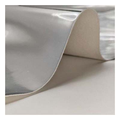 Высококачественная синтетическая поддельная обувь Сумка Ноутбук Кожа Пу Радуга Голографическая Металлическая Красочная Зеркальная Кожа Ткань