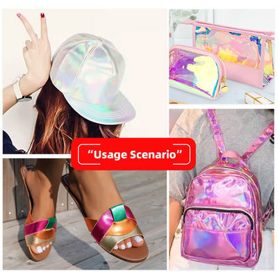 ПУ покрытый пленкой блестящая ткань для обуви Bow Crafts фальшивая кожа синтетическая кожа водонепроницаемая растяжка для дивана подкладки на улице