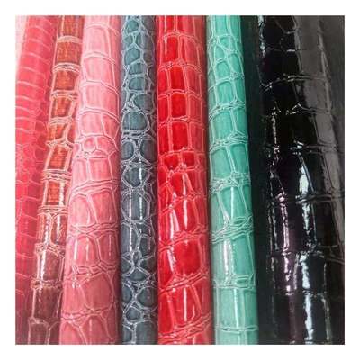 Высокоблекающий каменный укладчик ПВХ синтетическая кожа животный укладчик обувь сумки и сумки фальшивая кожаная ткань