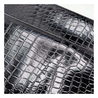 Высокоблекающий каменный укладчик ПВХ синтетическая кожа животный укладчик обувь сумки и сумки фальшивая кожаная ткань