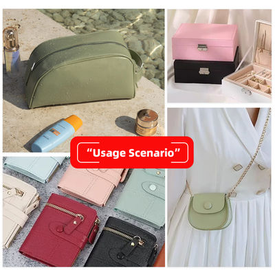 Толщина 0,7 мм, ширина 54/55 дюймов, ширина 140 см, искусственная кожа PU для сумок, кошельков, ремней