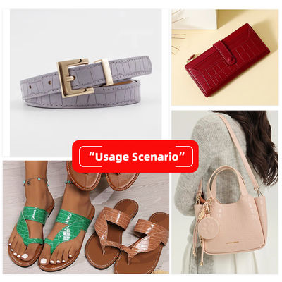 ПВХ кожа фейк кожаная ткань с животным рисунком 137 см ширина и двойной щеткой задней части