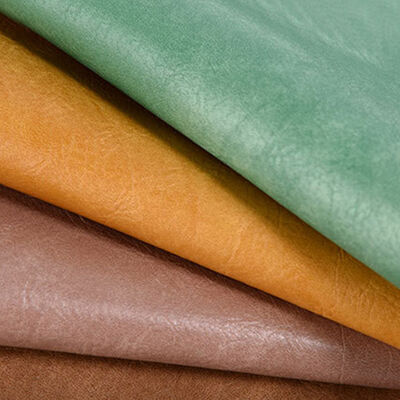 ПВХ масляный воск блестящая дубленая искусственная синтетическая кожа для сумок, обуви, дивана, стула, кошелька, декоративного ремня, искусственная кожа